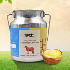 A2 Bilona Gir Cow Ghee (Cultured) A2 Bilona Gir Cow Ghee (Cultured)