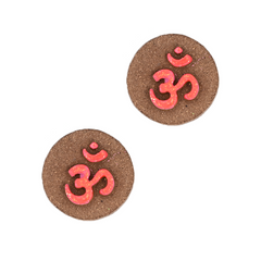 Om Wall Sticker Coin - Pack of 2