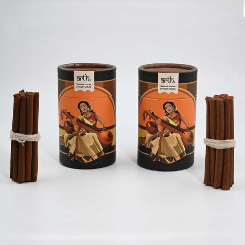 Bambooless Natural Havan Dhoop Sticks- Pack of 2