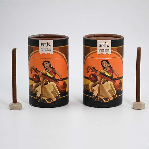 Bambooless Natural Havan Dhoop Sticks- Pack of 2