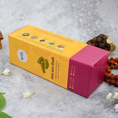 100% Natural & Organic Havan Tikki (Panchgavya)- Pack of 3