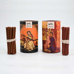 Red Sandalwood & Natural Havan Dhoop Sticks Combo