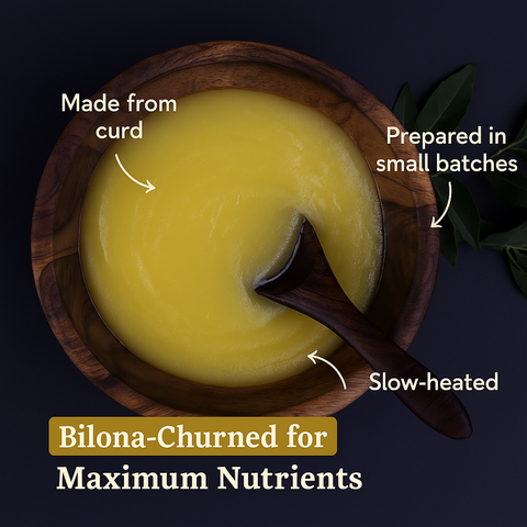 A2 Bilona Gir Cow Ghee (Cultured)
