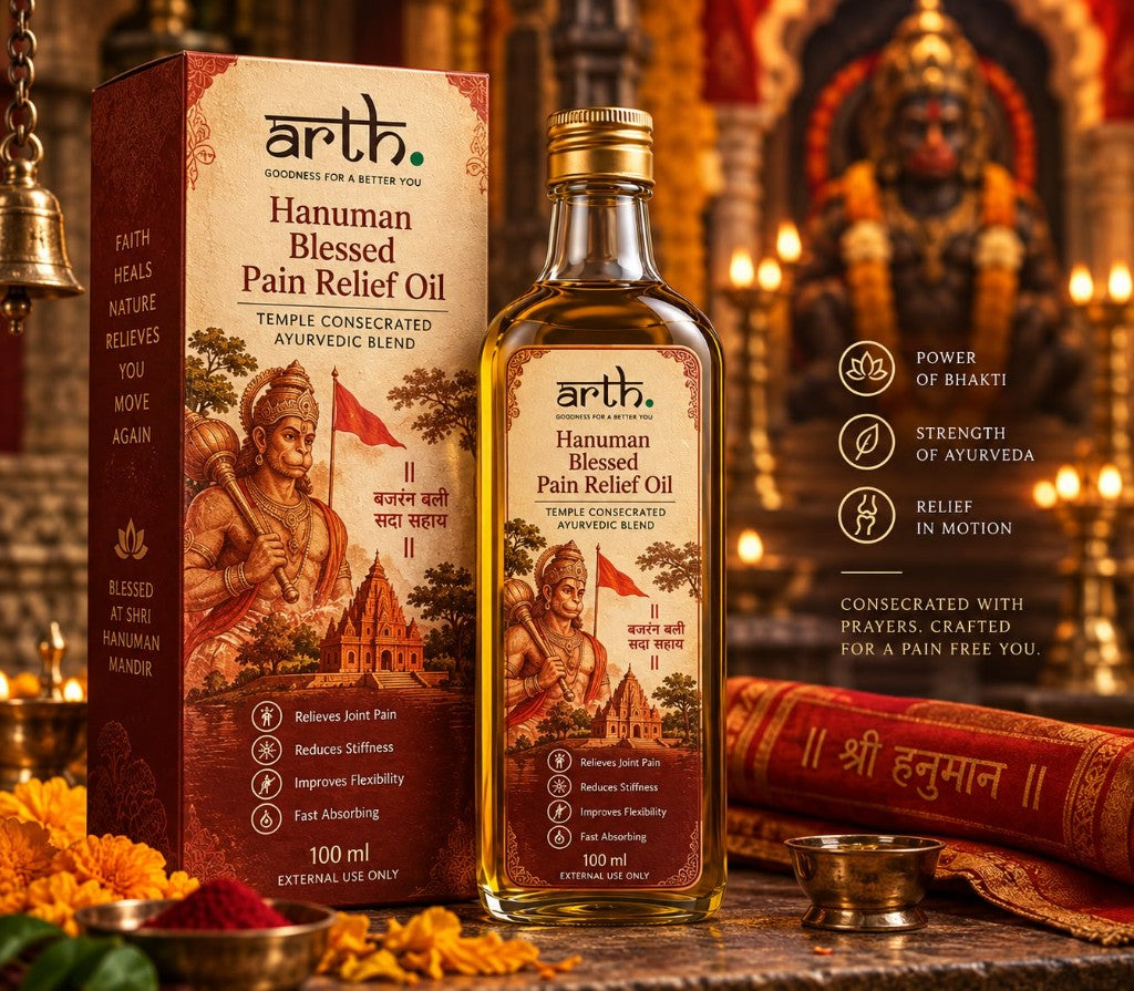 Arth Pain Relief Oil for Oldage | Hanuman Blessed