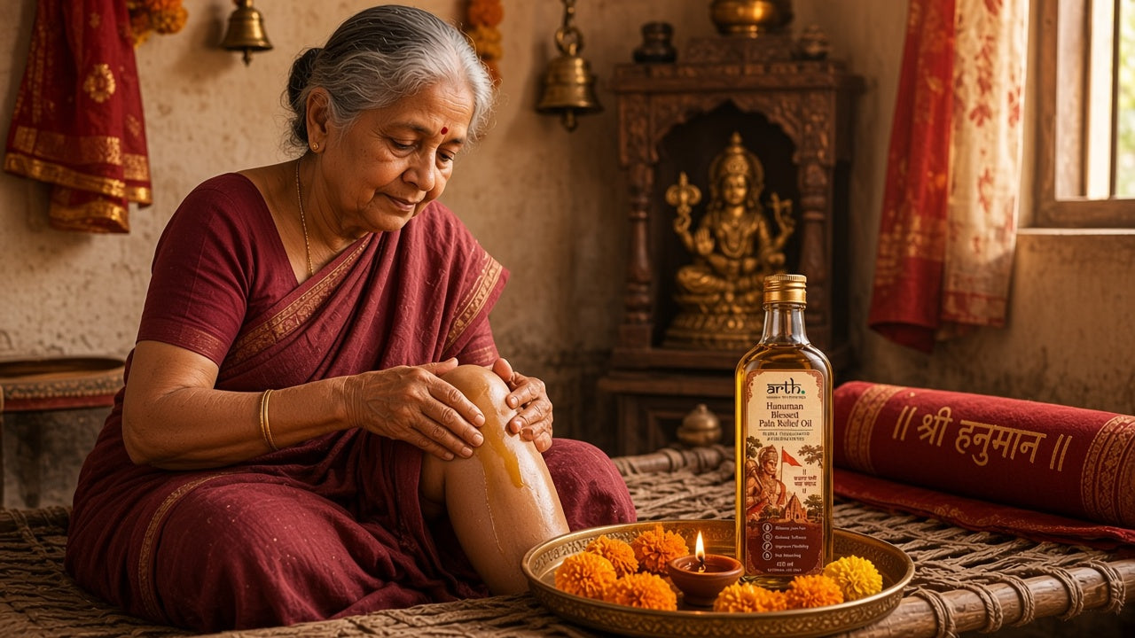 Arth Pain Relief Oil for Oldage | Hanuman Blessed