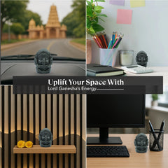 Pyrite Baby Ganesha Murti - Money Attraction Murti